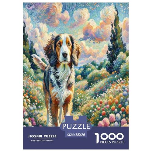Englischer Springer Spaniel11000 Piece Jigsaw Puzzle for Adults EduKatzeional Games Blumen ClusterFun and Challenging for Home Decoration Great Gift Idea38x26cm/1000pcs Englischer Springer Spaniel11000 Piece Jigsaw Puzzle for Adults EduKatzeional Games Blumen ClusterFun and Challenging for Home Decoration Great Gift Idea38x26cm/1000pcs von TDSNKAVHB