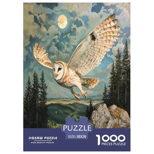 Eule1000 Pieces Jigsaw Puzzles for Adults Family Game Fun and Challenging for Home Decoration Great Gift Idea38x26cm/1000pcs Eule1000 Pieces Jigsaw Puzzles for Adults Family Game Fun and Challenging for Home Decoration Great Gift Idea38x26cm/1000pcs von TDSNKAVHB