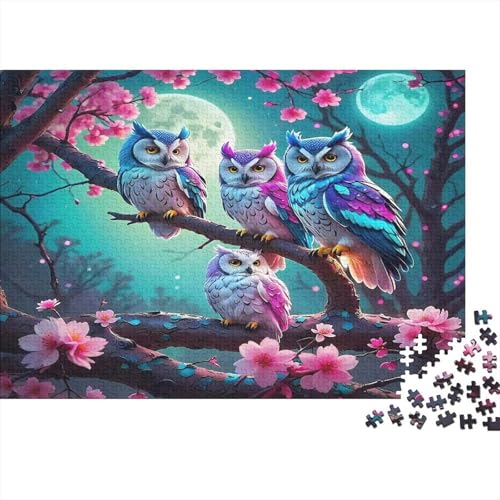 Eule1000-teiliges Puzzle Für Erwachsene Bildungsspiele MondHerausfordernd Für Home Decoration Tolle Geschenkidee38x26cm/1000pcs Eule1000-teiliges Puzzle Für Erwachsene Bildungsspiele MondHerausfordernd Für Home Decoration Tolle Geschenkidee38x26cm/1000pcs von TDSNKAVHB