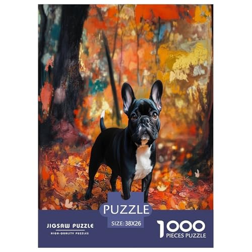 Französische Bulldogge1000 Piece Jigsaw Puzzle for Adults Family Game Challenging for Home Decoration Great Gift Idea38x26cm/1000pcs Französische Bulldogge1000 Piece Jigsaw Puzzle for Adults Family Game Challenging for Home Decoration Great Gift Idea38x26cm/1000pcs von TDSNKAVHB