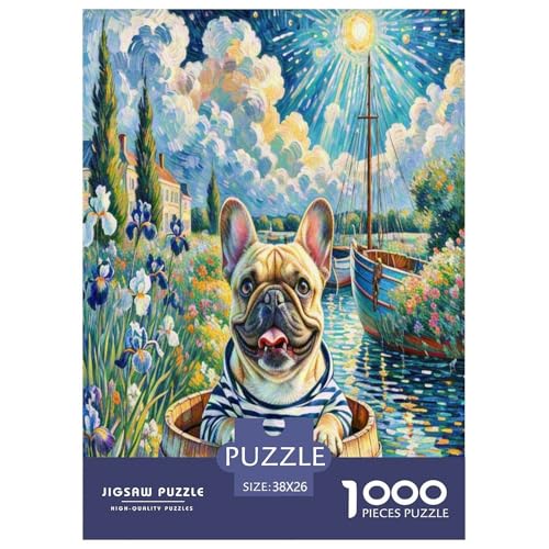 Französische Bulldogge1000 Pieces Jigsaw Puzzles for Adults EduKatzeional Games SeemannFun and Challenging Home Decors Great Gift Idea38x26cm/1000pcs Französische Bulldogge1000 Pieces Jigsaw Puzzles for Adults EduKatzeional Games SeemannFun and Challenging Home Decors Great Gift Idea38x26cm/1000pcs von TDSNKAVHB