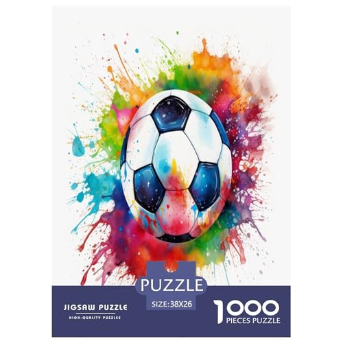 Fußball Puzzle 1000 Teile Schwer Puzzle Spielzeug Pädagogisches Spiel Impossible Herausforderung Spielzeug Für Erwachsene Und Kinder Ab 12 Jahren 38x26cm/1000pcs Fußball Puzzle 1000 Teile Schwer Puzzle Spielzeug Pädagogisches Spiel Impossible Herausforderung Spielzeug Für Erwachsene Und Kinder Ab 12 Jahren 38x26cm/1000pcs von TDSNKAVHB