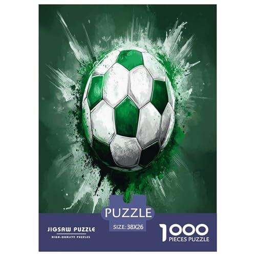 Fußball Puzzle 1000 Teile Schwer Puzzle Spielzeug Pädagogisches Spiel Impossible Herausforderung Spielzeug Für Erwachsene Und Kinder Ab 12 Jahren 38x26cm/1000pcs Fußball Puzzle 1000 Teile Schwer Puzzle Spielzeug Pädagogisches Spiel Impossible Herausforderung Spielzeug Für Erwachsene Und Kinder Ab 12 Jahren 38x26cm/1000pcs von TDSNKAVHB