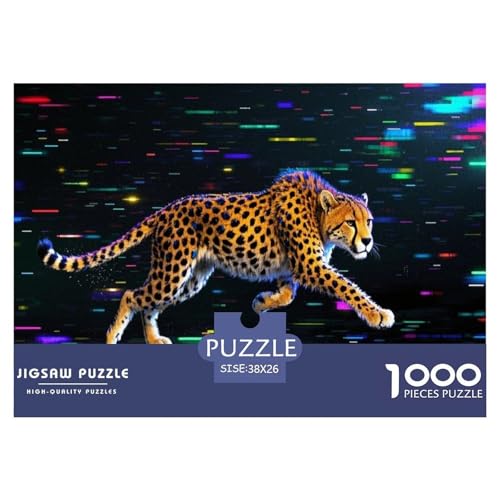 Gepard1000 Pieces Jigsaw Puzzles for Adults Family Game PixelsturmFun and Challenging Home Decors Great Geschenk Idea38x26cm/1000pcs von TDSNKAVHB