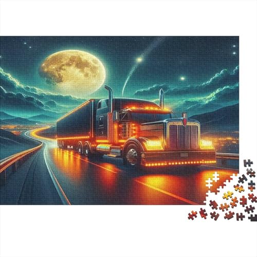 Großer LKW1000-teiliges Puzzle Für Erwachsene Und Kinder Familienspiel FantasieSpaßig Und Herausfordernd Für Home Decoration Tolle Geschenkidee70x50cm/1000pcs von TDSNKAVHB