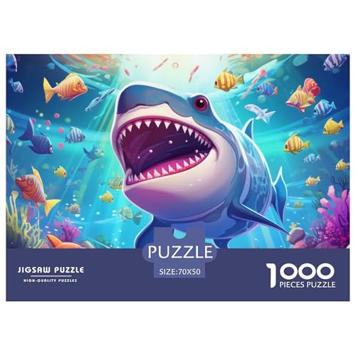 Hai1000 Pieces Jigsaw Puzzles for Adults EduKatzeional Games UnterwasserweltFun and Challenging Home Decors Great Gift Idea70x50cm/1000pcs Hai1000 Pieces Jigsaw Puzzles for Adults EduKatzeional Games UnterwasserweltFun and Challenging Home Decors Great Gift Idea70x50cm/1000pcs von TDSNKAVHB