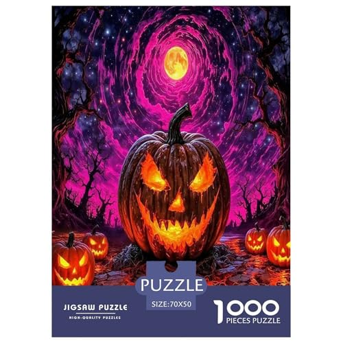 Halloween1000-teilige Puzzles Für Erwachsene Familienspiel Jack-o'-LaterneHerausfordernde Home Decors Tolle Geschenkidee70x50cm/1000pcs Halloween1000-teilige Puzzles Für Erwachsene Familienspiel Jack-o'-LaterneHerausfordernde Home Decors Tolle Geschenkidee70x50cm/1000pcs von TDSNKAVHB