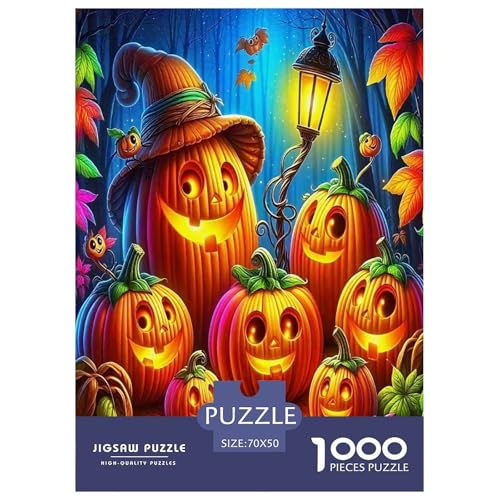Halloween1000-teilige Puzzles Für Erwachsene Familienspiel Jack-o'-LaterneHerausfordernde Home Decors Tolle Geschenkidee70x50cm/1000pcs Halloween1000-teilige Puzzles Für Erwachsene Familienspiel Jack-o'-LaterneHerausfordernde Home Decors Tolle Geschenkidee70x50cm/1000pcs von TDSNKAVHB
