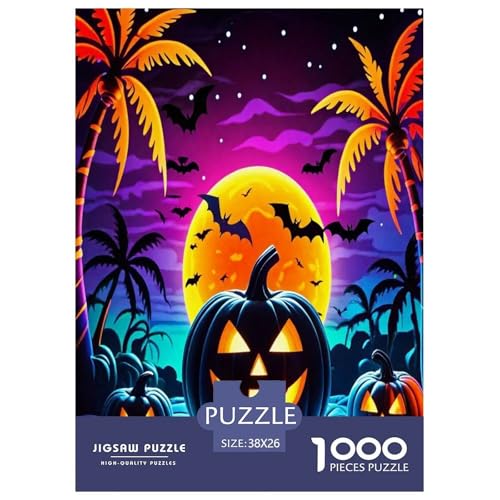 Halloween1000-teiliges Puzzle Für Erwachsene Familienspiel Jack-o'-LaterneSpaßig Und Herausfordernd Für Home Decoration Tolle Geschenkidee38x26cm/1000pcs Halloween1000-teiliges Puzzle Für Erwachsene Familienspiel Jack-o'-LaterneSpaßig Und Herausfordernd Für Home Decoration Tolle Geschenkidee38x26cm/1000pcs von TDSNKAVHB