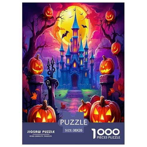 Halloween1000-teiliges Puzzle Für Erwachsene Und Kinder Familienspiel SchlossSpaßig Und Herausfordernde Home Decors Tolle Geschenkidee38x26cm/1000pcs Halloween1000-teiliges Puzzle Für Erwachsene Und Kinder Familienspiel SchlossSpaßig Und Herausfordernde Home Decors Tolle Geschenkidee38x26cm/1000pcs von TDSNKAVHB