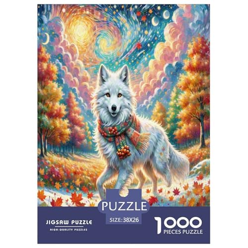 Japanischer Spitz1000 Pieces Jigsaw Puzzles for Adults Family Game spektakulärChallenging for Home Decoration Great Gift Idea38x26cm/1000pcs Japanischer Spitz1000 Pieces Jigsaw Puzzles for Adults Family Game spektakulärChallenging for Home Decoration Great Gift Idea38x26cm/1000pcs von TDSNKAVHB