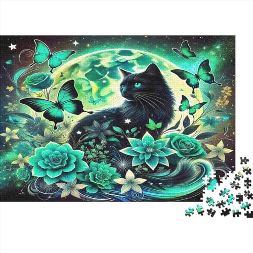 Katze1000-teiliges Puzzle Für Erwachsene Und Kinder Familienspiel HalloweenHerausfordernde Home Decors Tolle Geschenkidee70x50cm/1000pcs Katze1000-teiliges Puzzle Für Erwachsene Und Kinder Familienspiel HalloweenHerausfordernde Home Decors Tolle Geschenkidee70x50cm/1000pcs von TDSNKAVHB