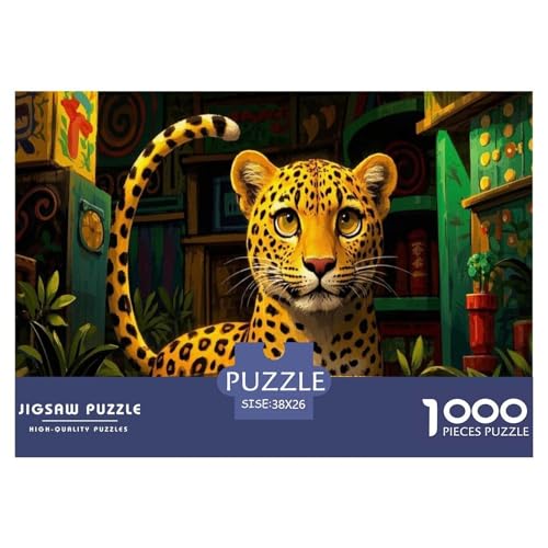 Kleiner Leopard1000 Piece Jigsaw Puzzle for Adults and Kids Family Game niedlichChallenging Home Decors Great Geschenk Idea38x26cm/1000pcs Kleiner Leopard1000 Piece Jigsaw Puzzle for Adults and Kids Family Game niedlichChallenging Home Decors Great Geschenk Idea38x26cm/1000pcs von TDSNKAVHB