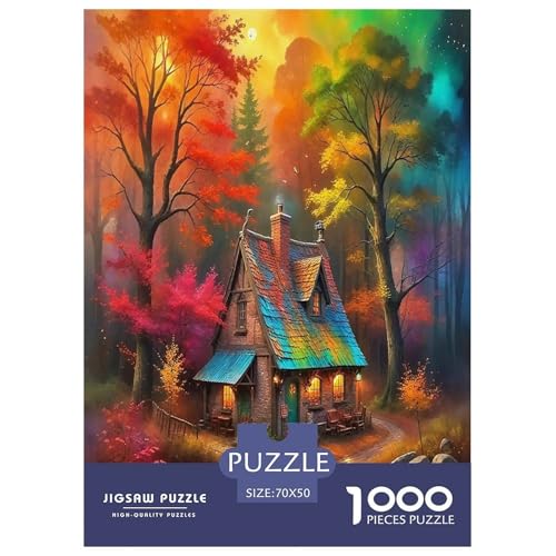 Landschaft1000-teiliges Puzzle Für Erwachsene Bildungsspiele LogkabineHerausfordernd Für Home Decoration Tolle Geschenkidee70x50cm/1000pcs Landschaft1000-teiliges Puzzle Für Erwachsene Bildungsspiele LogkabineHerausfordernd Für Home Decoration Tolle Geschenkidee70x50cm/1000pcs von TDSNKAVHB