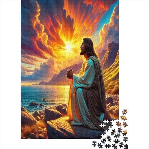 Männlicher Gott1000-teiliges Puzzle Für Erwachsene Familienspiel Sonnenuntergang am MeerHerausfordernde Home Decors Tolle Geschenkidee38x26cm/1000pcs Männlicher Gott1000-teiliges Puzzle Für Erwachsene Familienspiel Sonnenuntergang am MeerHerausfordernde Home Decors Tolle Geschenkidee38x26cm/1000pcs von TDSNKAVHB
