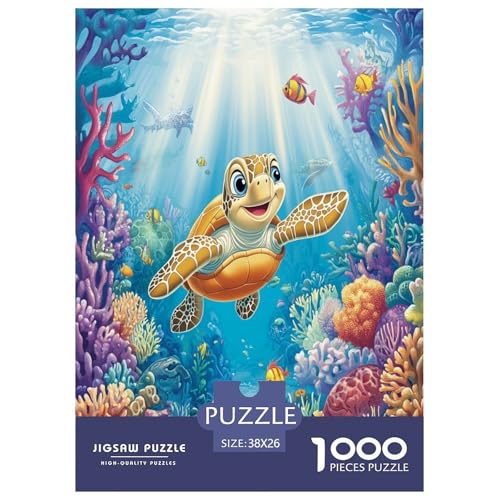 Meeresschildkröte Puzzle 1000-teilige Schwer Puzzle Spielzeug Pädagogisches Spiel Impossible Herausforderung Spielzeug Für Erwachsene Kinder 38x26cm/1000pcs Meeresschildkröte Puzzle 1000-teilige Schwer Puzzle Spielzeug Pädagogisches Spiel Impossible Herausforderung Spielzeug Für Erwachsene Kinder 38x26cm/1000pcs von TDSNKAVHB