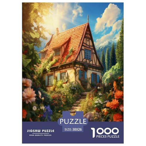 Mountain Village Ferienhaus Puzzles 1000 Teile Schwer Puzzle Spielzeug Lernspiel Impossible Herausforderungsspielzeug Für Erwachsene Und Kinder Ab 14 Jahren 38x26cm/1000pcs Mountain Village Ferienhaus Puzzles 1000 Teile Schwer Puzzle Spielzeug Lernspiel Impossible Herausforderungsspielzeug Für Erwachsene Und Kinder Ab 14 Jahren 38x26cm/1000pcs von TDSNKAVHB