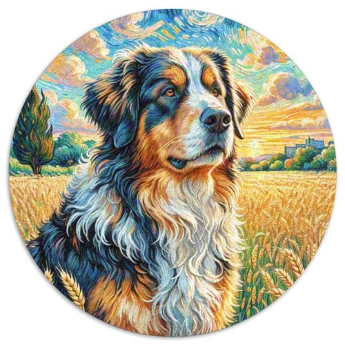NeufundlandPuzzles 1000 Pieces for Adults Round spektakulärCreative Challenge Toys Gift1000pcs (67.5x67.5cm) von TDSNKAVHB