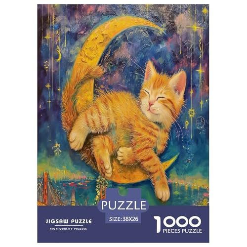Niedliche Katze Puzzle 1000 Teile Schwer Puzzle Spielzeug Lernspiel Impossible Herausforderung Spielzeug Für Erwachsene Und Kinder in Bewährter 38x26cm/1000pcs Niedliche Katze Puzzle 1000 Teile Schwer Puzzle Spielzeug Lernspiel Impossible Herausforderung Spielzeug Für Erwachsene Und Kinder in Bewährter 38x26cm/1000pcs von TDSNKAVHB
