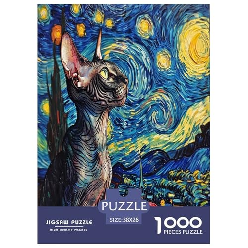 Niedliche Katze Puzzle 1000-teilige Schwer Puzzle Spielzeug Lernspiel Impossible Herausforderung Spielzeug Für Erwachsene Und Kinder in Bewährter 38x26cm/1000pcs Niedliche Katze Puzzle 1000-teilige Schwer Puzzle Spielzeug Lernspiel Impossible Herausforderung Spielzeug Für Erwachsene Und Kinder in Bewährter 38x26cm/1000pcs von TDSNKAVHB