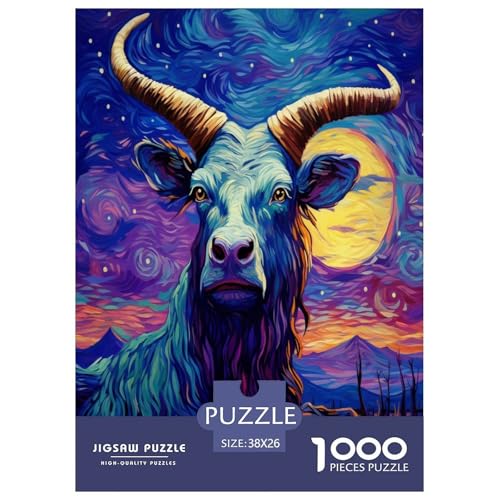 Ölmalerei Yak Puzzles 1000 Teile Schwer Puzzle Spielzeug Lernspiel Impossible Herausforderung Spielzeug Für Erwachsene Und Kinder Ab 12 Jahren 38x26cm/1000pcs Ölmalerei Yak Puzzles 1000 Teile Schwer Puzzle Spielzeug Lernspiel Impossible Herausforderung Spielzeug Für Erwachsene Und Kinder Ab 12 Jahren 38x26cm/1000pcs von TDSNKAVHB