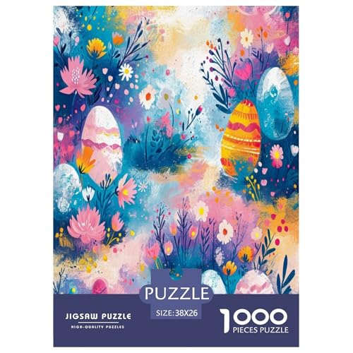 Osterei Puzzle 1000-teilige Schwer Puzzle Spielzeug Lernspiel Impossible Herausforderungsspielzeug Für Erwachsene Und Kinder Ab 14 Jahren 38x26cm/1000pcs Osterei Puzzle 1000-teilige Schwer Puzzle Spielzeug Lernspiel Impossible Herausforderungsspielzeug Für Erwachsene Und Kinder Ab 14 Jahren 38x26cm/1000pcs von TDSNKAVHB