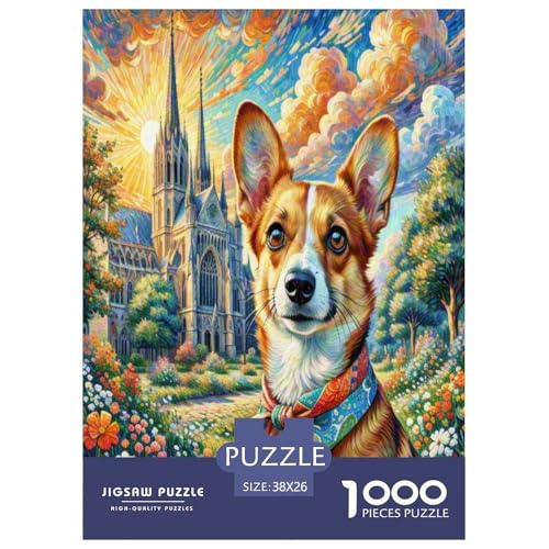 Pembroke Walisischer Corgi1000 Pieces Jigsaw Puzzles for Adults and Kids Family Game Süße HaustiereFun and Challenging for Home Decoration Great Gift Idea38x26cm/1000pcs Pembroke Walisischer Corgi1000 Pieces Jigsaw Puzzles for Adults and Kids Family Game Süße HaustiereFun and Challenging for Home Decoration Great Gift Idea38x26cm/1000pcs von TDSNKAVHB