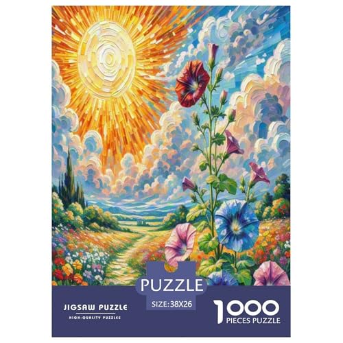 Petunia Hybride Puzzles 1000 Teile Schwer Puzzle Spielzeug Lernspiel Impossible Herausforderung Spielzeug Für Erwachsene Und Kinder Ab 14 Jahren 38x26cm/1000pcs von TDSNKAVHB