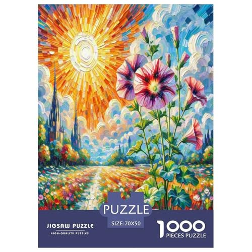 Petunia Hybride Puzzles 1000 Teile Schwer Puzzle Spielzeug Pädagogisches Spiel Impossible Herausforderung Spielzeug Für Erwachsene Und Kinder Ab 14 Jahren 70x50cm/1000pcs von TDSNKAVHB