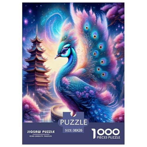 Pfauen Puzzles 1000 Teile Schwer Puzzle Spielzeug Pädagogisches Spiel Impossible Herausforderung Spielzeug Für Erwachsene Und Kinder in Bewährter 38x26cm/1000pcs Pfauen Puzzles 1000 Teile Schwer Puzzle Spielzeug Pädagogisches Spiel Impossible Herausforderung Spielzeug Für Erwachsene Und Kinder in Bewährter 38x26cm/1000pcs von TDSNKAVHB
