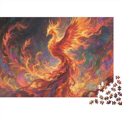 Phoenix1000 Pieces Jigsaw Puzzles for Adults and Kids Family Game Mythical TierFun and Challenging for Home Decoration Great Geschenk Idea38x26cm/1000pcs von TDSNKAVHB