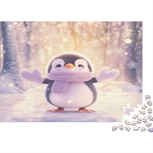 Pinguin Puzzle 1000 Teile Puzzle Erwachsene Schwieriges Schwer Puzzle Für Erwachsene Und Kinder Ab 14 Jahren Puzzel 1000pcs (75x50cm) von TDSNKAVHB