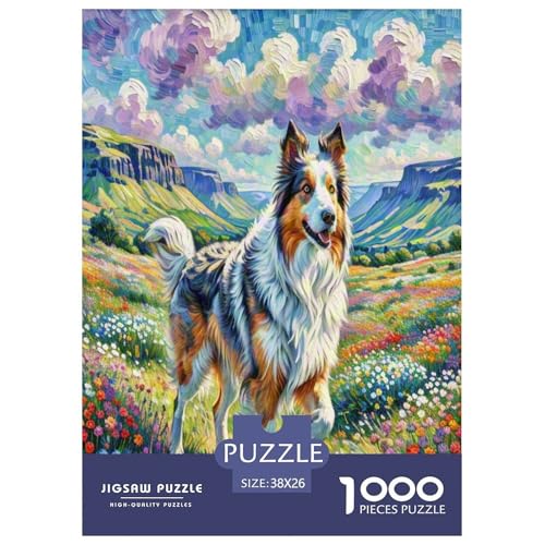 Rauer Collie1000 Piece Jigsaw Puzzles for Adults Family Game spektakulärChallenging Home Decors Great Gift Idea38x26cm/1000pcs Rauer Collie1000 Piece Jigsaw Puzzles for Adults Family Game spektakulärChallenging Home Decors Great Gift Idea38x26cm/1000pcs von TDSNKAVHB