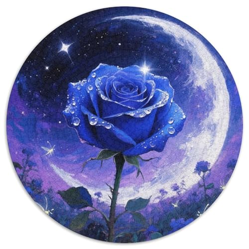 RoseJigsaw Puzzle 1000 Pieces for Adults Round Creative Challenging Family Decorations1000pcs (67.5x67.5cm) von TDSNKAVHB