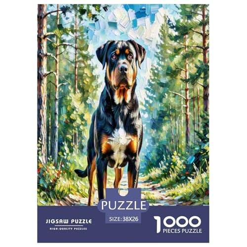 Rottweiler1000 Piece Jigsaw Puzzle for Adults and Kids Family Game Süße HaustiereChallenging for Home Decoration Great Gift Idea38x26cm/1000pcs Rottweiler1000 Piece Jigsaw Puzzle for Adults and Kids Family Game Süße HaustiereChallenging for Home Decoration Great Gift Idea38x26cm/1000pcs von TDSNKAVHB