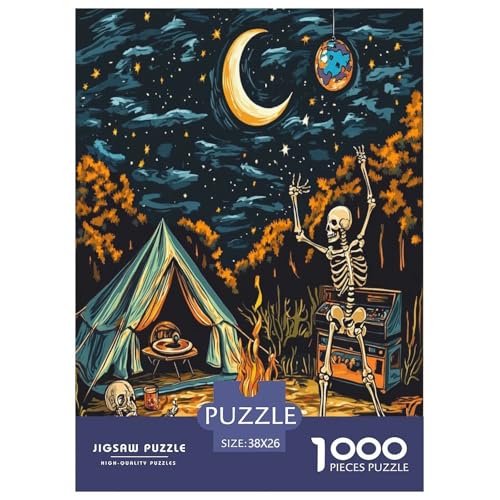Schädel Puzzle 1000 Teile Schwer Puzzle Spielzeug Pädagogisches Spiel Impossible Herausforderungsspielzeug Für Erwachsene Und Kinder Ab 12 Jahren 38x26cm/1000pcs Schädel Puzzle 1000 Teile Schwer Puzzle Spielzeug Pädagogisches Spiel Impossible Herausforderungsspielzeug Für Erwachsene Und Kinder Ab 12 Jahren 38x26cm/1000pcs von TDSNKAVHB