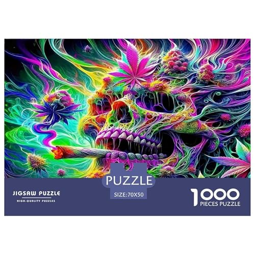 Schädel1000-teilige Puzzles Für Erwachsene Bildungsspiele HalloweenSpaßig Und Herausfordernde Home Decors Tolle Geschenkidee70x50cm/1000pcs Schädel1000-teilige Puzzles Für Erwachsene Bildungsspiele HalloweenSpaßig Und Herausfordernde Home Decors Tolle Geschenkidee70x50cm/1000pcs von TDSNKAVHB