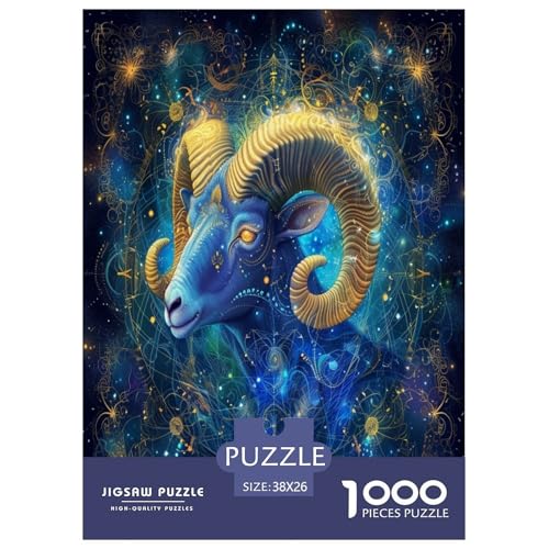 Schafe Ram1000 Pieces Jigsaw Puzzles for Adults Family Game KonstellationFun and Challenging Home Decors Great Gift Idea38x26cm/1000pcs Schafe Ram1000 Pieces Jigsaw Puzzles for Adults Family Game KonstellationFun and Challenging Home Decors Great Gift Idea38x26cm/1000pcs von TDSNKAVHB