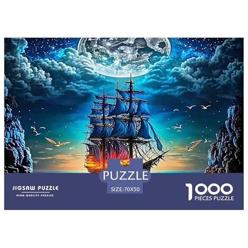 Schiff1000-teiliges Puzzle Für Erwachsene Familienspiel FantasieSpaßig Und Herausfordernde Home Decors Tolle Geschenkidee70x50cm/1000pcs Schiff1000-teiliges Puzzle Für Erwachsene Familienspiel FantasieSpaßig Und Herausfordernde Home Decors Tolle Geschenkidee70x50cm/1000pcs von TDSNKAVHB