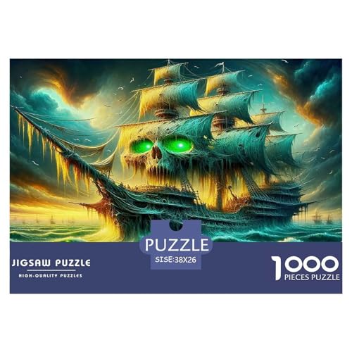 Schiff1000-teiliges Puzzle Für Erwachsene Und Kinder Familienspiel HalloweenHerausfordernde Home Decors Tolle Geschenkidee38x26cm/1000pcs Schiff1000-teiliges Puzzle Für Erwachsene Und Kinder Familienspiel HalloweenHerausfordernde Home Decors Tolle Geschenkidee38x26cm/1000pcs von TDSNKAVHB
