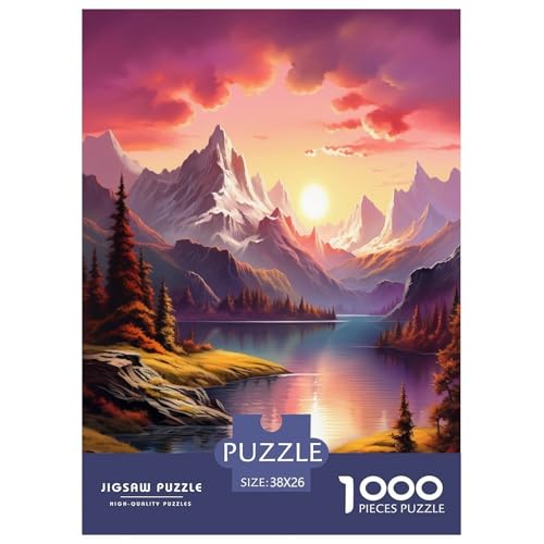 Seen and Snowy Mountains Puzzles 1000 Teile Schwer Puzzle Spielzeug Pädagogisches Spiel Impossible Herausforderungsspielzeug Für Erwachsene Und Kinder Ab 12 Jahren 38x26cm/1000pcs Seen and Snowy Mountains Puzzles 1000 Teile Schwer Puzzle Spielzeug Pädagogisches Spiel Impossible Herausforderungsspielzeug Für Erwachsene Und Kinder Ab 12 Jahren 38x26cm/1000pcs von TDSNKAVHB
