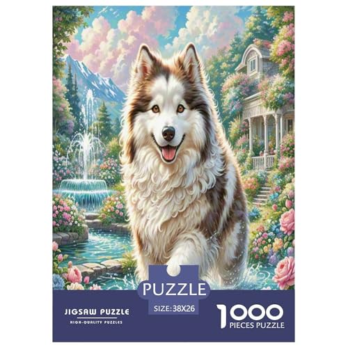 SibIrischer Husky1000 Piece Jigsaw Puzzle for Adults Family Game Süße HaustiereChallenging for Home Decoration Great Gift Idea38x26cm/1000pcs SibIrischer Husky1000 Piece Jigsaw Puzzle for Adults Family Game Süße HaustiereChallenging for Home Decoration Great Gift Idea38x26cm/1000pcs von TDSNKAVHB