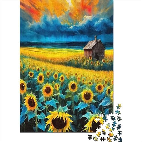 Sonnenblumen1000-teiliges Puzzle Für Erwachsene Und Kinder Familienspiel Blumen SeaHerausfordernd Für Home Decoration Tolle Geschenkidee70x50cm/1000pcs Sonnenblumen1000-teiliges Puzzle Für Erwachsene Und Kinder Familienspiel Blumen SeaHerausfordernd Für Home Decoration Tolle Geschenkidee70x50cm/1000pcs von TDSNKAVHB