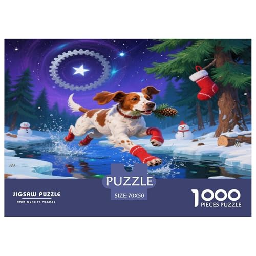 Springer Spanienl1000 Pieces Jigsaw Puzzles for Adults and Kids Educational Games WeihnachtenChallenging for Home Decoration Great Gift Idea70x50cm/1000pcs von TDSNKAVHB