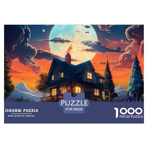 Süße Landschaft1000 Piece Jigsaw Puzzles for Adults and Kids EduKatzeional Games LogkabineFun and Challenging for Home Decoration Great Gift Idea38x26cm/1000pcs Süße Landschaft1000 Piece Jigsaw Puzzles for Adults and Kids EduKatzeional Games LogkabineFun and Challenging for Home Decoration Great Gift Idea38x26cm/1000pcs von TDSNKAVHB