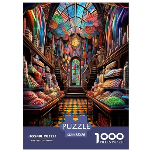 Süßigkeiten Store Puzzle 1000 Teile Schwer Puzzle Spielzeug Pädagogisches Spiel Impossible Herausforderungsspielzeug Für Erwachsene Und Kinder Ab 12 Jahren 38x26cm/1000pcs Süßigkeiten Store Puzzle 1000 Teile Schwer Puzzle Spielzeug Pädagogisches Spiel Impossible Herausforderungsspielzeug Für Erwachsene Und Kinder Ab 12 Jahren 38x26cm/1000pcs von TDSNKAVHB