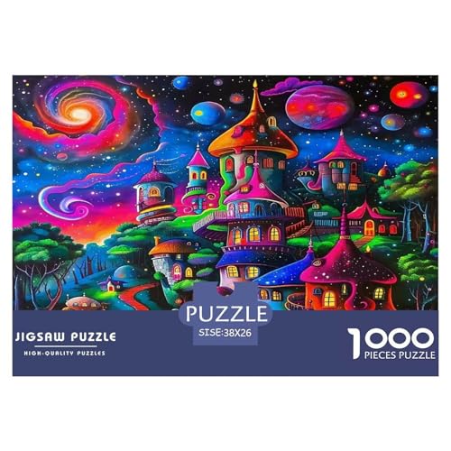 Traumschloss1000-teilige Puzzles Für Erwachsene Bildungsspiele Fantasie WeltHerausfordernd Für Home Decoration Tolle Geschenkidee38x26cm/1000pcs Traumschloss1000-teilige Puzzles Für Erwachsene Bildungsspiele Fantasie WeltHerausfordernd Für Home Decoration Tolle Geschenkidee38x26cm/1000pcs von TDSNKAVHB