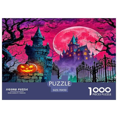 Traumschloss1000-teilige Puzzles Für Erwachsene Bildungsspiele HalloweenHerausfordernd Für Home Decoration Tolle Geschenkidee70x50cm/1000pcs Traumschloss1000-teilige Puzzles Für Erwachsene Bildungsspiele HalloweenHerausfordernd Für Home Decoration Tolle Geschenkidee70x50cm/1000pcs von TDSNKAVHB