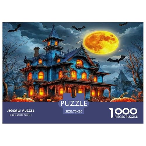 Traumschloss1000-teiliges Puzzle Für Erwachsene Familienspiel HalloweenHerausfordernde Home Decors Tolle Geschenkidee70x50cm/1000pcs Traumschloss1000-teiliges Puzzle Für Erwachsene Familienspiel HalloweenHerausfordernde Home Decors Tolle Geschenkidee70x50cm/1000pcs von TDSNKAVHB