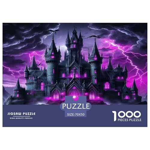 Traumschloss1000-teiliges Puzzle Für Erwachsene Und Kinder Familienspiel Fantasie WeltSpaßig Und Herausfordernde Home Decors Tolle Geschenkidee70x50cm/1000pcs Traumschloss1000-teiliges Puzzle Für Erwachsene Und Kinder Familienspiel Fantasie WeltSpaßig Und Herausfordernde Home Decors Tolle Geschenkidee70x50cm/1000pcs von TDSNKAVHB